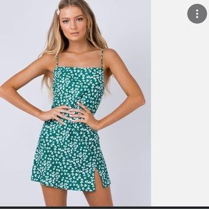 Jade Basin mini dress